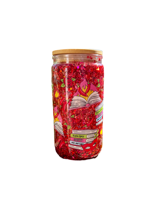 Smutty Snow globe tumbler