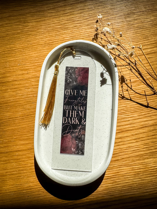 Dark Fairytale Acrylic Bookmark