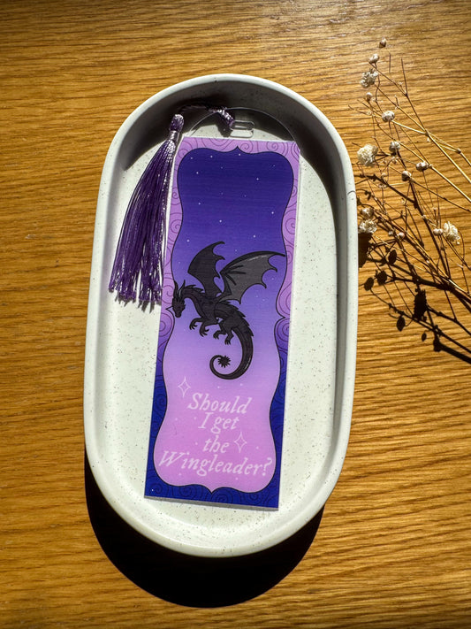 Wing leader Acrylic Bookmark