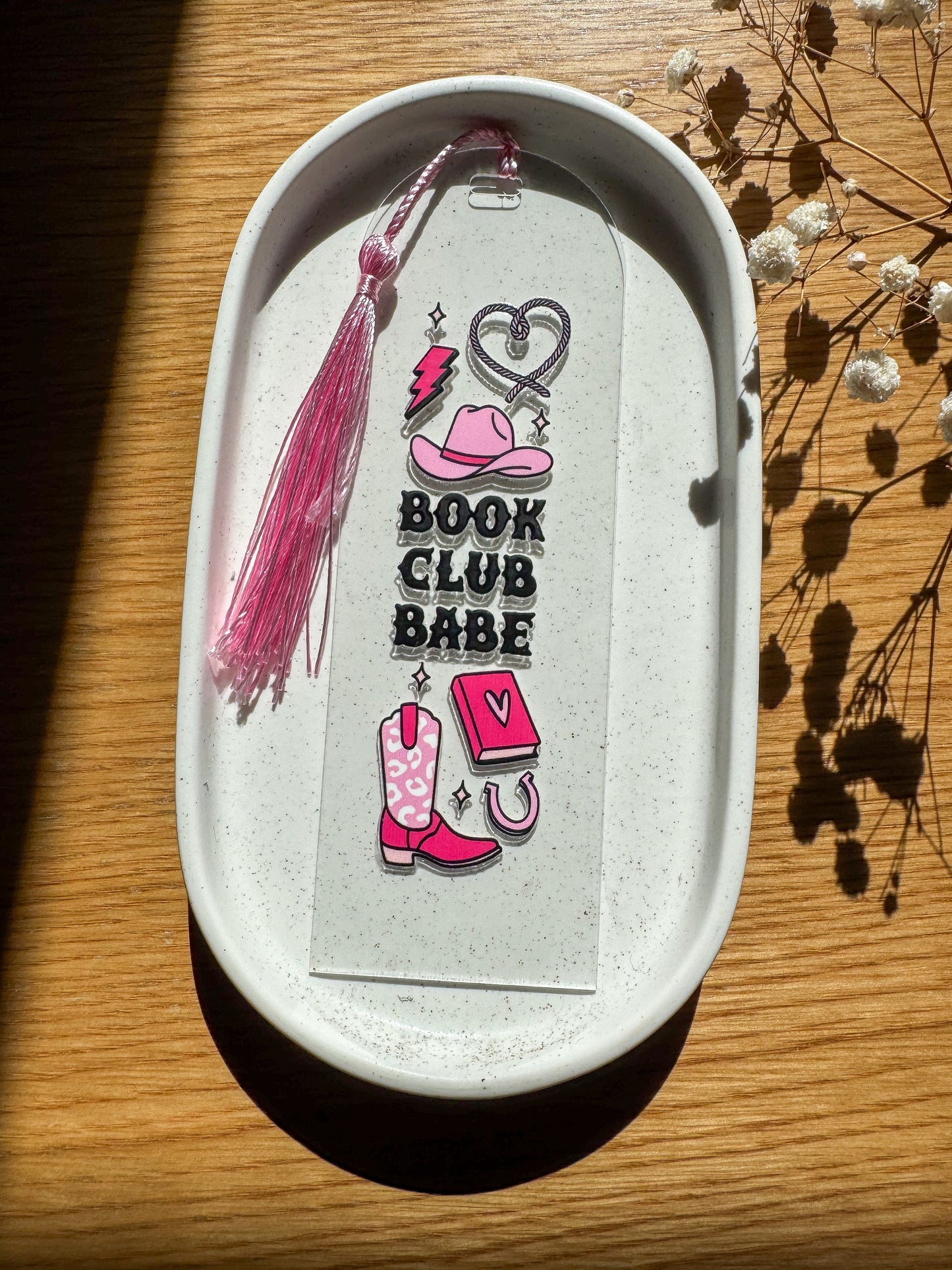 Book Club Babe Acrylic Bookmark